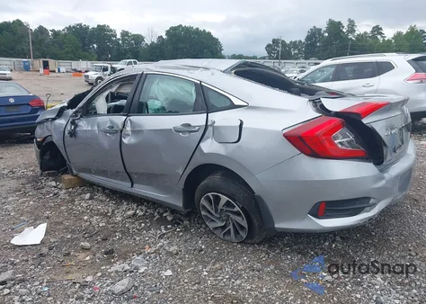 2016 Honda Civic Ex из США, поврежденный, VIN 19XFC2F71GE060582